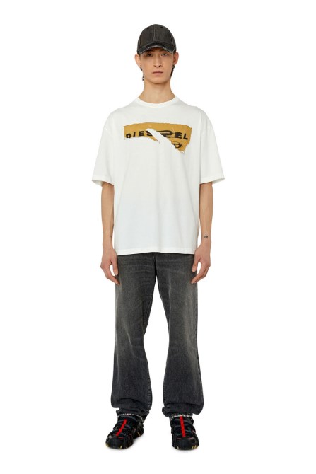 T-wash-poff Diesel In Weiß