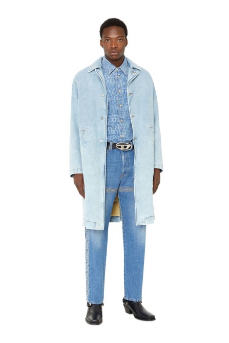 Diesel D-einfach Mittelblau