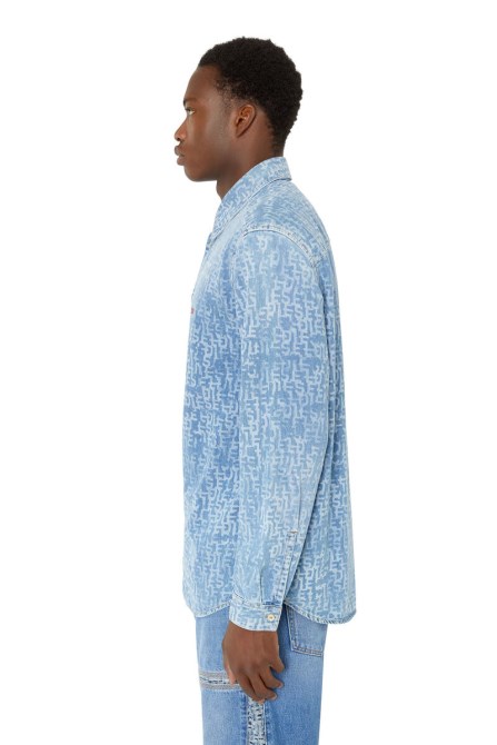 Diesel D-einfach Mittelblau