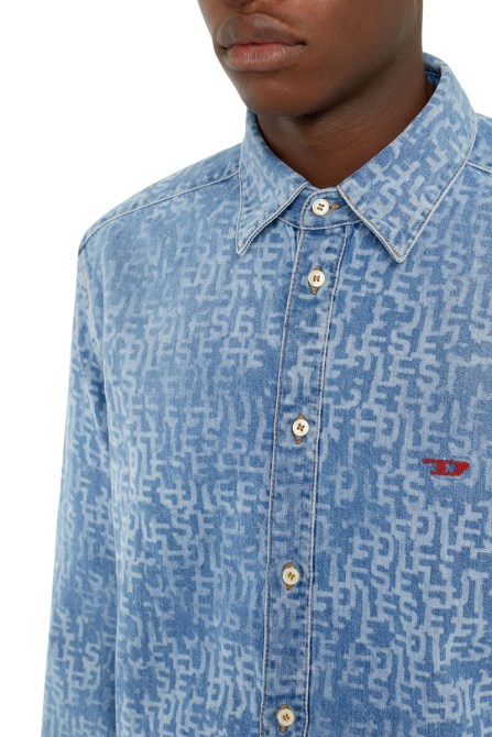 Diesel D-einfach Mittelblau