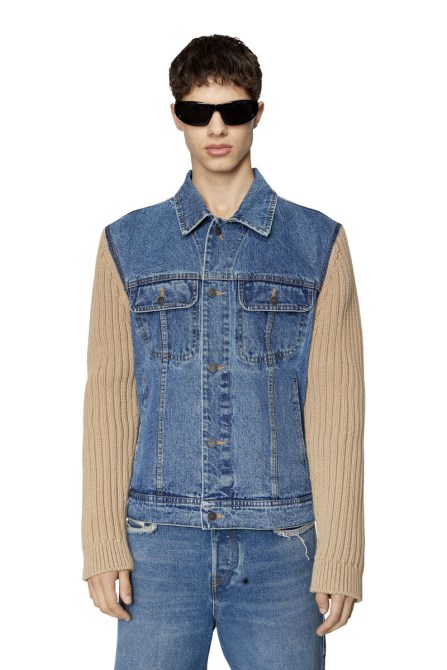 K-layton W Dieselblau/braun