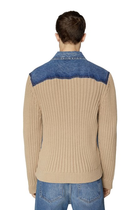 K-layton W Dieselblau/braun