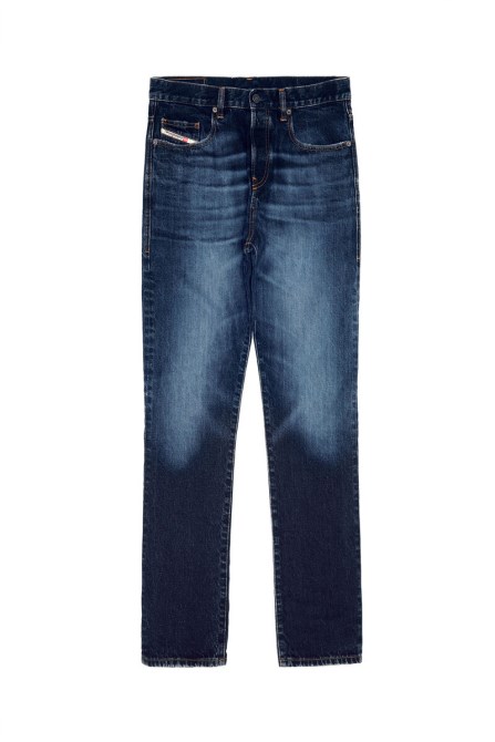 2020 D-viker 09c64 Straight Jeans Diesel Dunkelblau