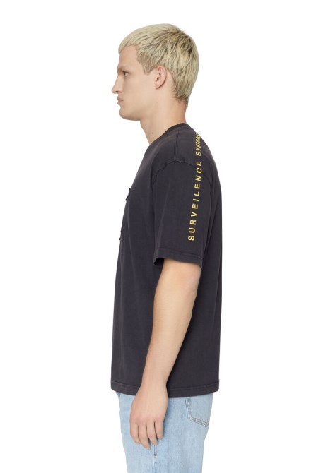 Diesel T-wash-e4 Schwarz