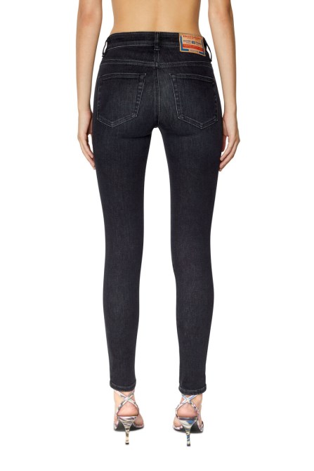 Schwarz/dunkelgrau 2017 Slandy 09d96 Super Skinny Jeans Diesel