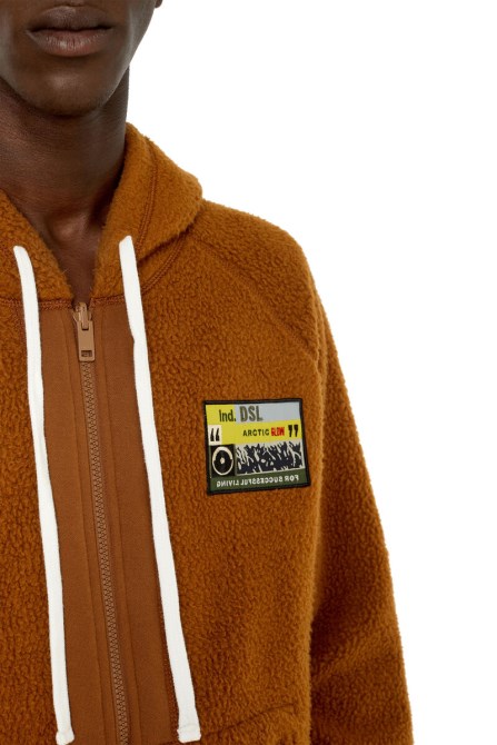 Diesel S-rummes-zip-rev Braun