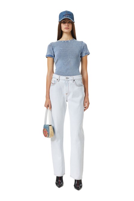 1999 0079z Straight Jeans Diesel Hellblau