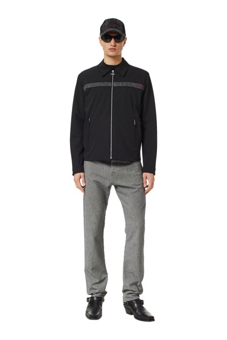 Diesel 2020 D-viker 09d03 Gerade Jeans Grau