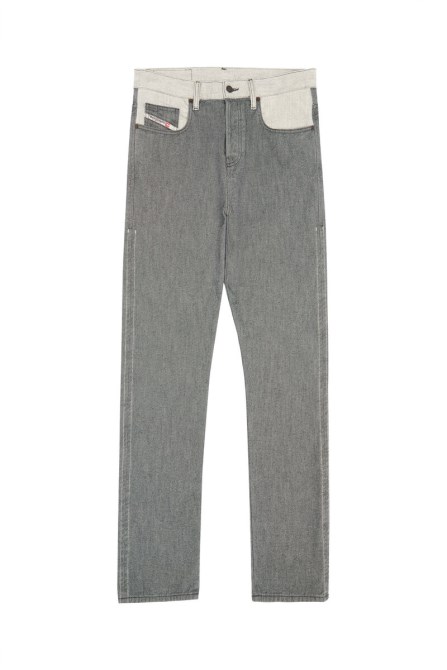 Diesel 2020 D-viker 09d03 Gerade Jeans Grau