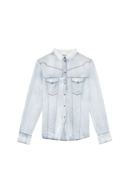 Hellblaues Jeanshemd Diesel