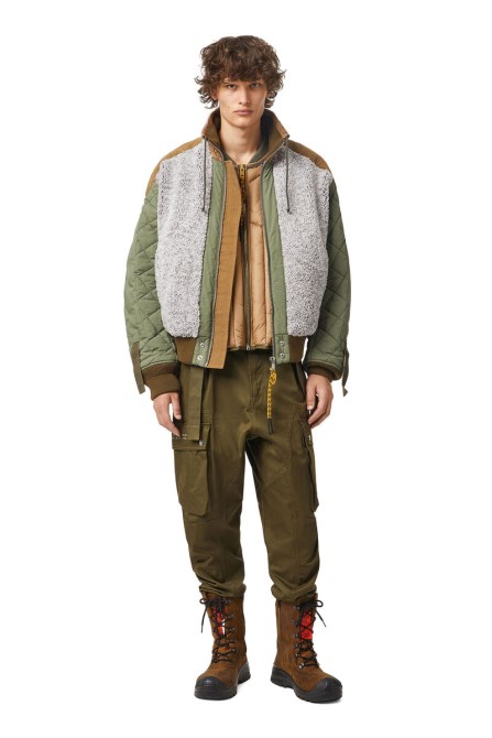 W-pow-teddy Diesel Grün/grau