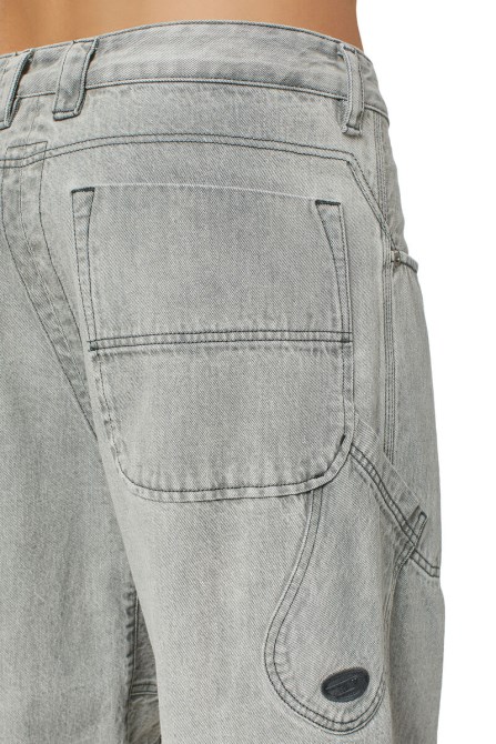 D-fransy 0icvh Gerade Jeans Dieselgrau