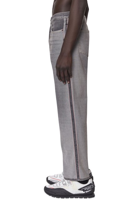 Diesel 2020 D-viker 068ad Gerade Jeans Schwarz/dunkelgrau