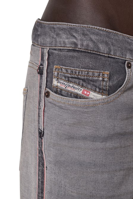 Diesel 2020 D-viker 068ad Gerade Jeans Schwarz/dunkelgrau