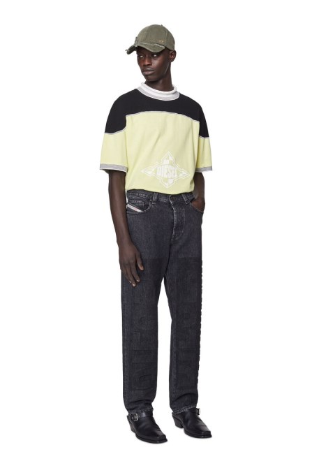 Schwarz/dunkelgrau 2010 007c5 Straight Jeans Diesel