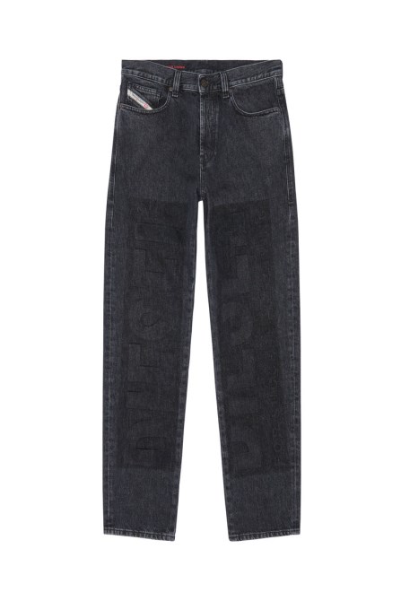 Schwarz/dunkelgrau 2010 007c5 Straight Jeans Diesel
