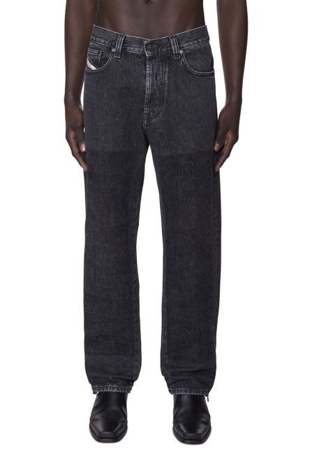 Schwarz/dunkelgrau 2010 007c5 Straight Jeans Diesel