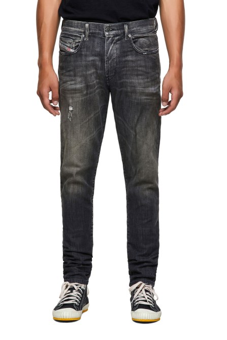 Diesel D-strukt Joggjeans 09b54 Slim Schwarz/dunkelgrau