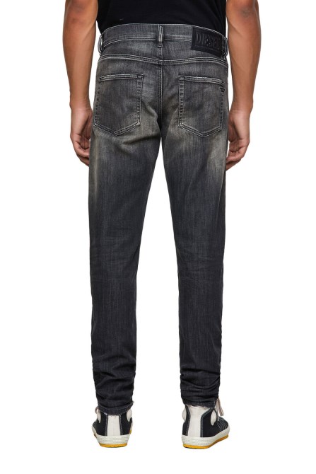 Diesel D-strukt Joggjeans 09b54 Slim Schwarz/dunkelgrau