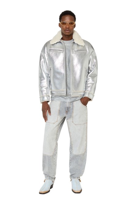 Diesel T-just-rohes Grau