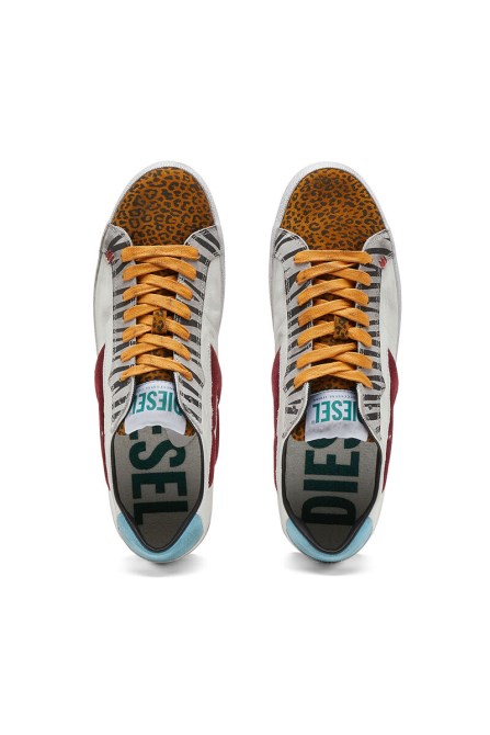 S-leroji Low Diesel Weiß/rot