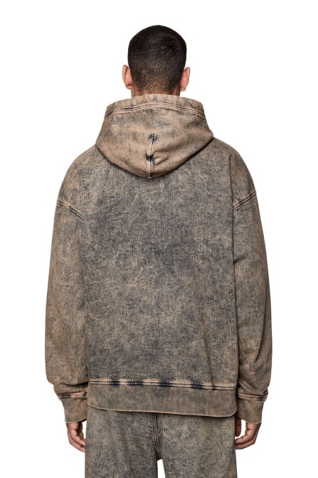 Pink D-um-rib Fs Track Denim Diesel