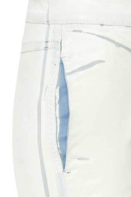 D-tail Track Denim 068bu Skinny Diesel In Weiß