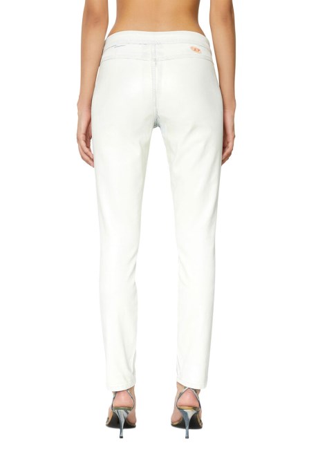 D-tail Track Denim 068bu Skinny Diesel In Weiß