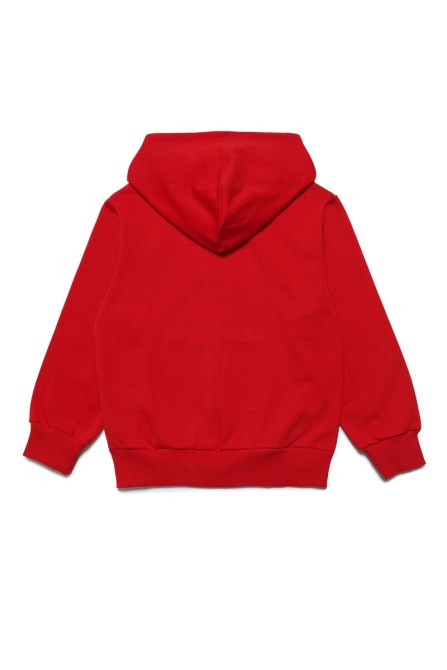 Sginnhoodzipind über Dieselrot