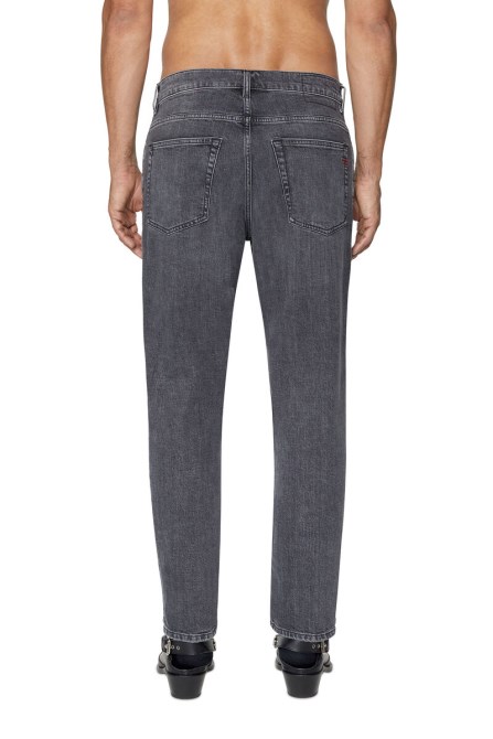 2005 D-fining 09c47 Tapered Jeans Diesel Schwarz/Dunkelgrau