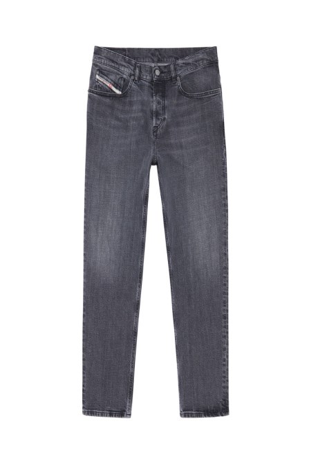 Diesel 2005 D-fining 09c47 Taillierte Jeans Schwarz/dunkelgrau