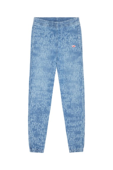 Hellblau D-lab Track Denim 09e27 Konischer Diesel