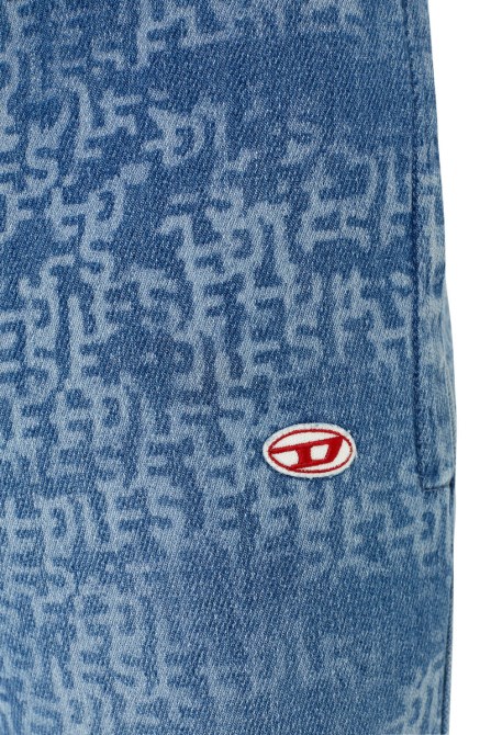 Hellblau D-lab Track Denim 09e27 Konischer Diesel