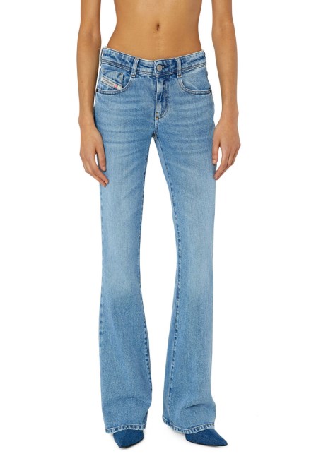 Diesel 1969 D-ebbey 9b92l Bootcut And Flare Jeans Hellblau
