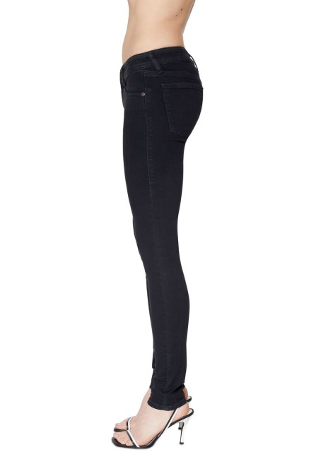 Schwarz/dunkelgrau 2018 Slandy-low Z69vw Super Skinny Jeans Diesel