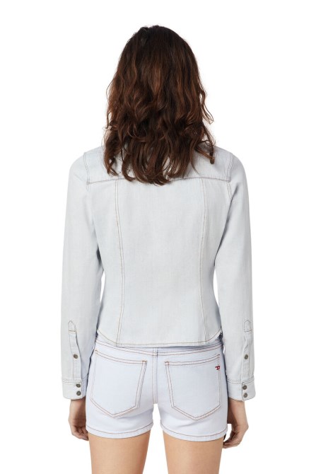 Der-in Westernhemd Diesel Hellblau