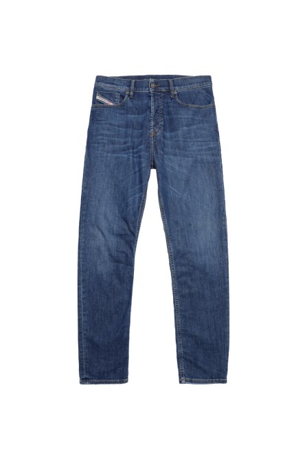 Mittelblaue Diesel 2005 D-fining 09b06 Taillierte Jeans