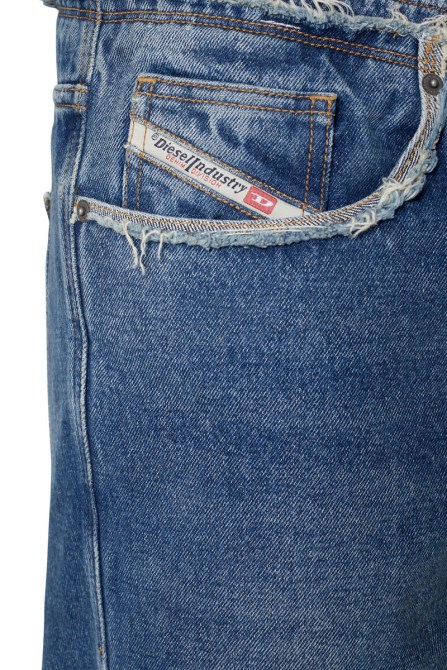 D-sert 007f2 Gerade Jeans Diesel Mittelblau