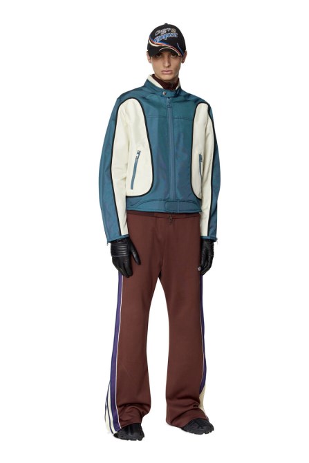 Blau/weißer Diesel J-blinker