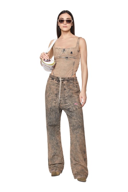 Gesichtspuder D-gellert Fs Track Denim Bodysuit Diesel