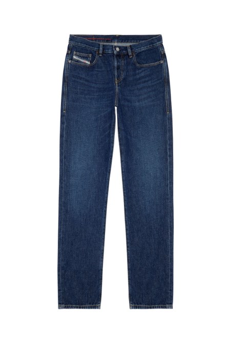 2020 D-viker 09c03 Straight Jeans Diesel Dunkelblau