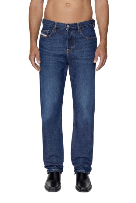2020 D-viker 09c03 Straight Jeans Diesel Dunkelblau