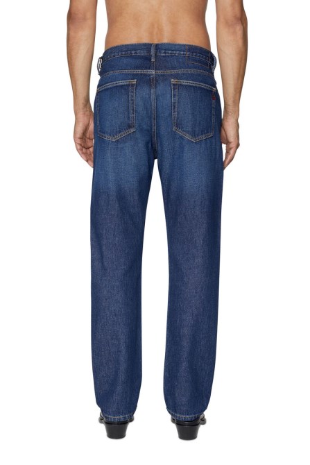 2020 D-viker 09c03 Straight Jeans Diesel Dunkelblau
