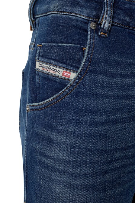 Mittelblaue Krooley Joggjeans 068az Tapered Diesel