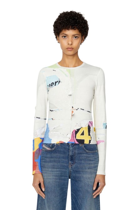 Diesel T-anjet-poff Weiß