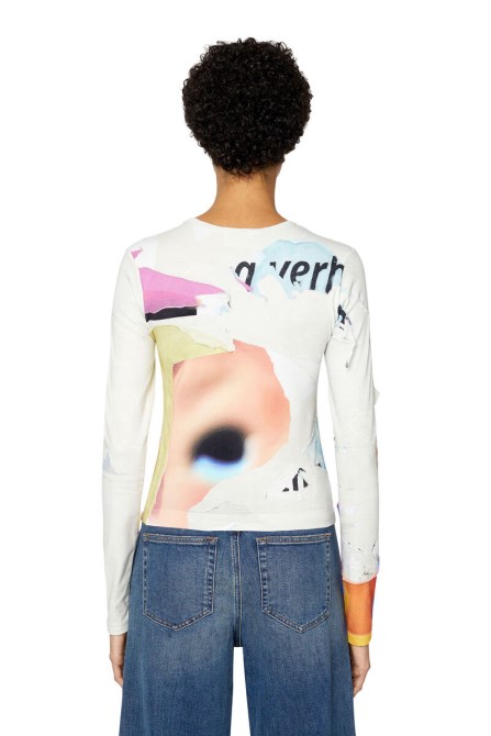 Diesel T-anjet-poff Weiß