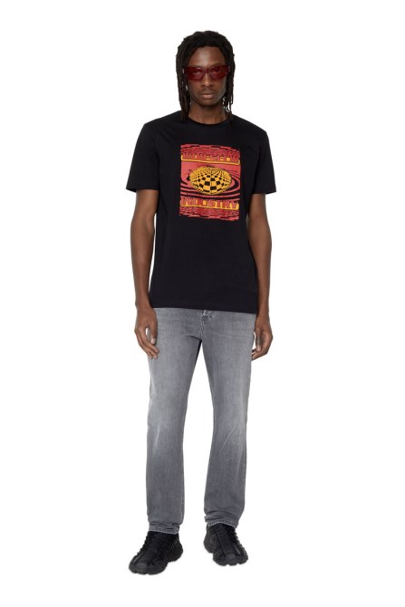 2005 D-fining 09d50 Schmal Zulaufende Jeans Diesel Hellgrau