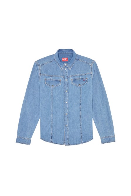 D-westy Rodeoshirt Diesel Mittelblau