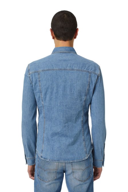 D-westy Rodeoshirt Diesel Mittelblau