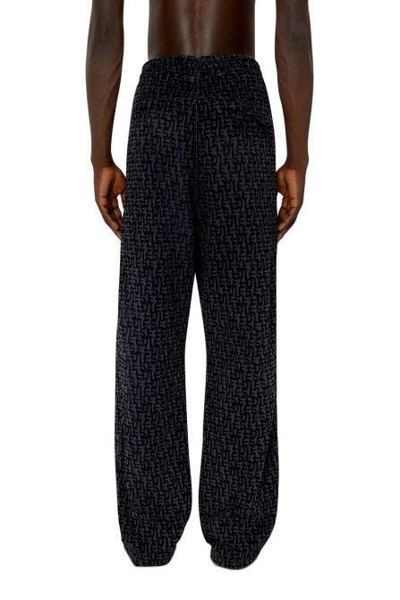 Diesel Schwarz/dunkelgrau Fashion D-martians Track Denim 068aw Gerade